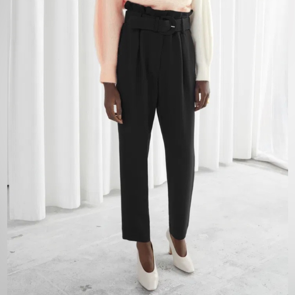 & OTHER STORIES
Belted Paperbag Waist Trousers